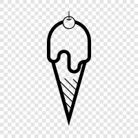 Cone, Ice Cream, Ice Cream Sundae, Sundae icon svg