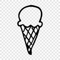 cone, scoop, cones, ice cream icon svg