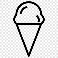 Konus, Eis, Desserts, hausgemacht symbol