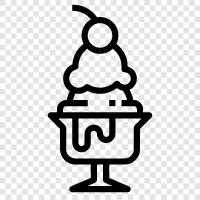 cone, flavor, sundae, soft serve icon svg