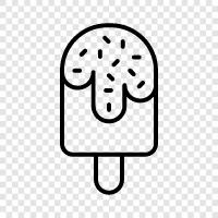 Koni, Sundae, Smoothie, Milkshake ikon svg