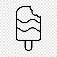 Koni, Sundae, Scoop, Sundae Dükkanı ikon svg