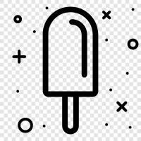 cones, toppings, flavors, sundaes icon svg