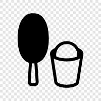 cones, sundaes, popsicles, milkshakes icon svg