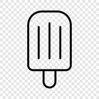 cones, cups, ice cream truck, sundaes icon svg