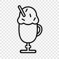 cones, ice cream, ice cream sundaes, Ice Cream icon svg