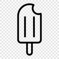 cones, flavors, sundaes, milkshakes icon svg