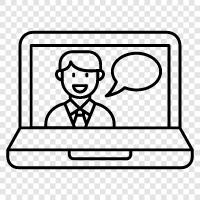 conference call, conference management, teleconference system, teleconference technology icon svg