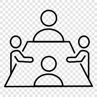 conference, meeting room, meeting schedule, meeting agenda icon svg