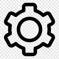 configuration, settings, control, system icon svg