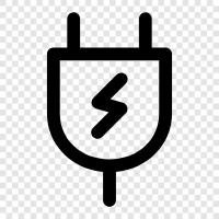 Connect, Charger, USB, Cable icon svg