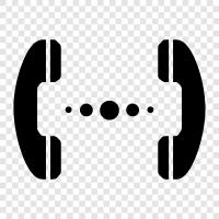 Anschluss, Telefon, Handy, Handyverbindung symbol