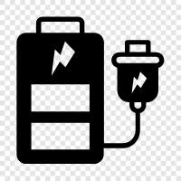 connector, battery, connectors, power icon svg