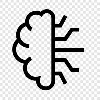 Bewusstsein, Gedanken, Intellekt, Gehirn symbol