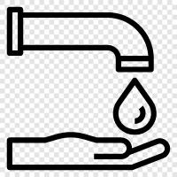 conservation, water efficient, water saving tips, ways to save water icon svg