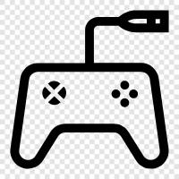 konsol denetleyicisi, gamepad, joystick, dpad ikon svg