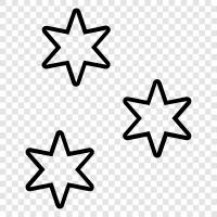 constellation, night sky, galaxy, nebulae icon svg