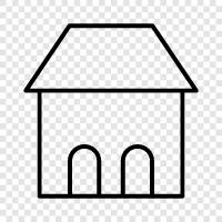 construction, homes, remodeling, renovation icon svg