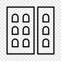 construction, architecture, structure, buildings icon svg