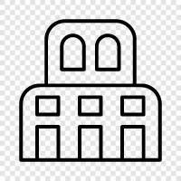 construction, development, architecture, planning icon svg