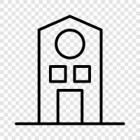 construction, remodeling, renovation, architecture icon svg