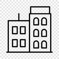 construction, architecture, historic, renovation icon svg