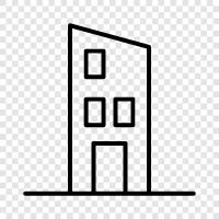 construction, architecture, homebuilding, building icon svg