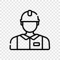 construction, laborers, building, building construction icon svg