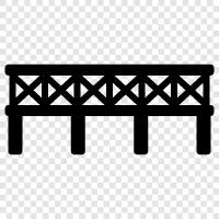 construction, engineering, construction equipment, bridge inspector icon svg