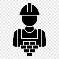 construction, construction company, contracting, contractor icon svg