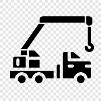 construction, equipment, Crane icon svg