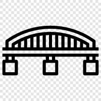 construction, engineering, Highway, overpass icon svg