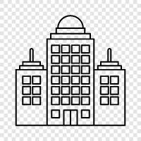 construction, architecture, home design, building icon svg