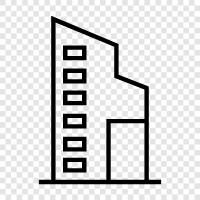 construction, engineering, architecture, skyscraper icon svg