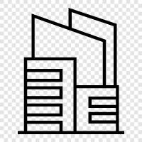 construction, engineering, skyscraper, civil icon svg