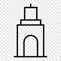 construction, engineering, skyscraper, Tower icon svg