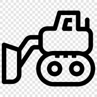 Construction, Heavy equipment, Demolition, Construction equipment icon svg