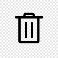 container, store, recycle, garbage icon svg