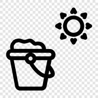 container, storage, receptacle, bin icon svg