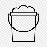 container, storage, laundry, dirty icon svg