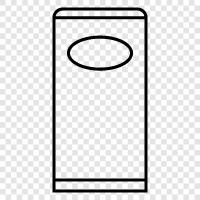 container, storage, for, garbage icon svg