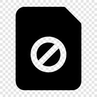 content, blocked, websites icon svg