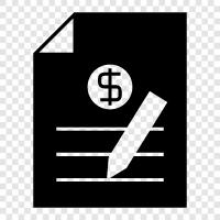 Contract, Business Agreement, Contractor, Contractor Agreement icon svg