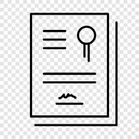 contract law, contract agreement, contract interpretation, contract clause icon svg