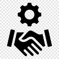 contract, legally binding, promise, legally icon svg