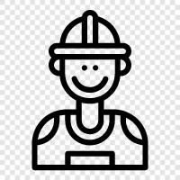 contractor, construction, home builder, remodel icon svg