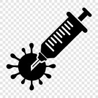 contraindications to covid vaccine, side effects of covid vaccine, covid vaccine Значок svg