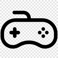 control, gaming, analogue, input icon svg