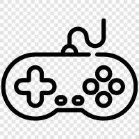 control, gaming, joystick control, gaming controllers icon svg
