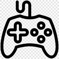 controller, joystick, buttons, gaming icon svg